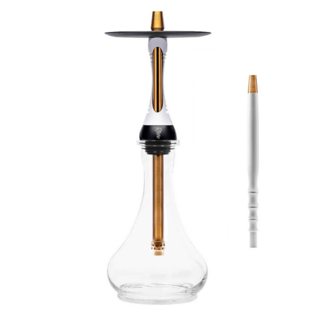 Alpha Hookah Model S Snow White