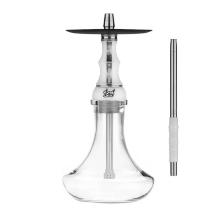 Alpha Hookah Beat White Silver
