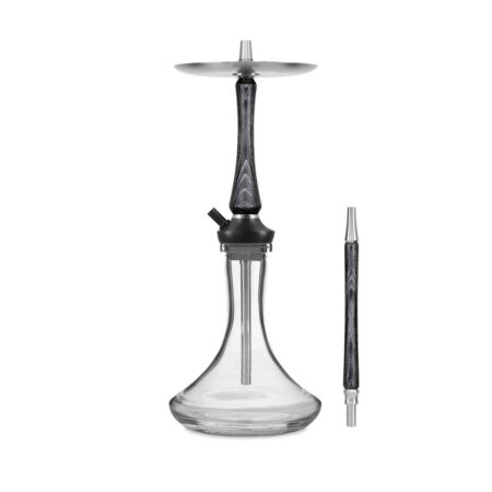 UNION Hookah Sleek 2 Black Silver